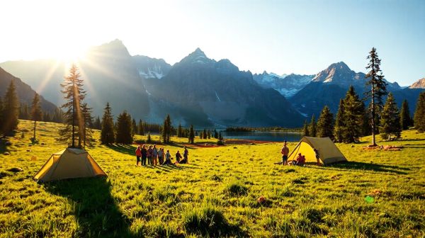 Séjour actif en camping en Savoie à Eden de la Vanoise