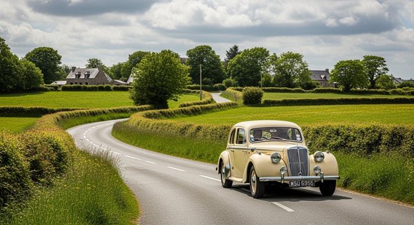 Location voiture rétro en Bretagne : la route vers un voyage inoubliable